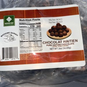 Kay Lahens 3 boule chocolate Haitian
